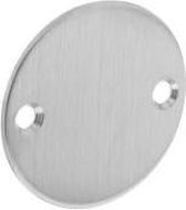 Necosteel cilinderrozet rvs rond, rc, verdekt 053