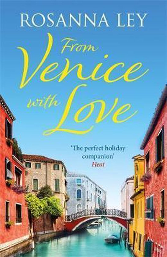Couverture du livre 'From Venice with Love' avec un canal vénitien et des bâtiments.
