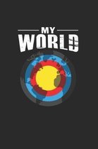 My world: 6x9 Archery - grid - squared paper - notebook - notes