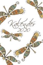 Kalender 2020: Taschenkalender A5 - Terminkalender 2020 - Jahresplaner - Wochenplaner - modisch & schlicht - Organizer