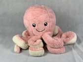DW4Trading® Knuffel octopus roze 80cm