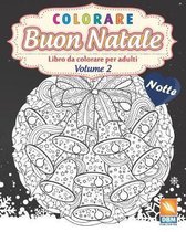 colorare - Buon natale - Volume 2 - Notte