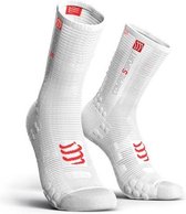 Compressport Pro Racing V3.0 Fietssokken Wit Maat 39-41