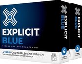Explicit Blue - Erectie Pillen - 8 stuks - Libido verhogende Voedingssupplementen