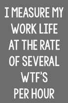 I Measure My Work Life at the Rate of Several WTF's per Hour