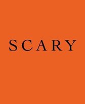 Scary: A decorative Halloween book - Stack deco books together to create a custom Halloween phrase or message in any room - P