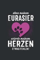 Ohne meinen Eurasier: Wochenplaner 2020 - Kalender mit einer Woche je Doppelseite und Jahres- und Monats�bersicht - ca. Din A5