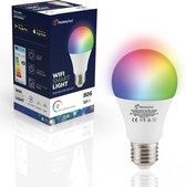 Homeylux® E27 SMART WiFi LED Lamp 3 Stuks - RGBWW 10 Watt 806lm A60 Dimbaar - Bedienbaar via Homeylux® App - Google Home en Amazon Alexa