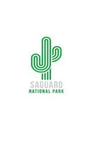 Saguaro National Park: Notebook With Lined College Ruled Paper For Hiking, Camping & Biking Fans. Blank Notepad Journal for Men, Women & Kids