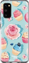 HappyCase Samsung Galaxy S20 Hoesje Flexibel TPU Toetjes Print