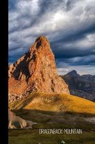 DragonBack Mountain: small lined Mountain Notebook / Travel Journal to write in (6'' x 9'') 120 pages
