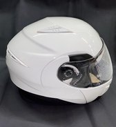 Astone Systeem Helm Exclusive White Scooter Maat S ECE Gekwalificeerd