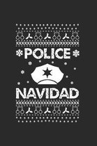Christmas Police Navidad Notebook