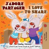 French English Bilingual Collection- J'adore Partager I Love to Share