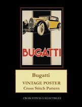 Bugatti: Vintage Poster Cross Stitch Pattern