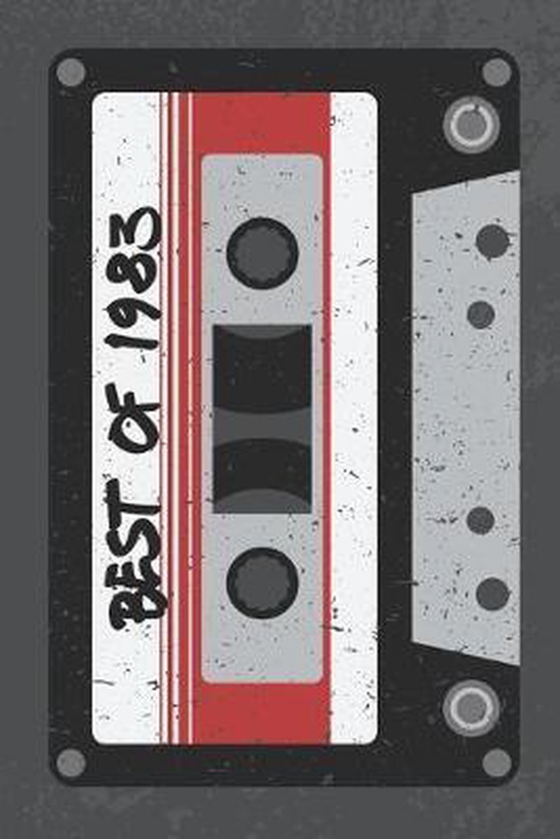 Best of 1983: A Retro Blank Lined Notebook For Fans Of The 1980s, Vintage Music Cassette Mix Tape - Culture Of Pop
