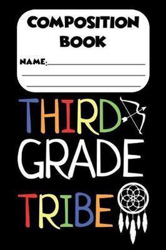 Composition Book Third Grade Tribe Back To School Primary Composition
