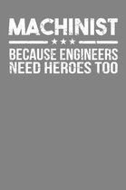 Machinist Because Engineers Need Heroes Too