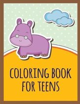 coloring book for teens