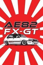 AE82 FX-GT Notebook: Notebook for the Toyota and Car Enthusiast, 200 Pages, Lined, 6 x 9 in