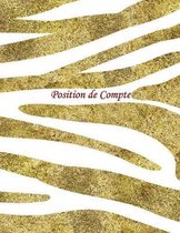 Position de Compte: cahier compte