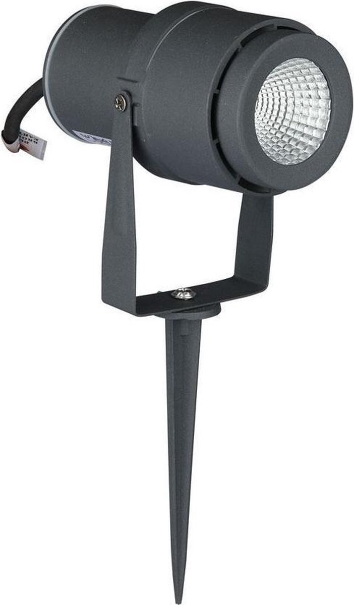 Garden Lights Industriële Prikspot 12V | Raf | Warm Wit | Zwart | 1.8W Lgl00063 M6 Big