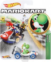 Hot Wheels Mario Kart Replica Diecast Yoshi, B-Dasher