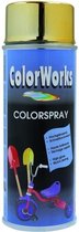 Colorworks Colorspray - Hoogglans - 400 ml - Goud-effect