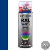 Motip Dupli-Color Spuitbus Acryl Zijdeglans - RAL 5002 Ultramarijn Blauw