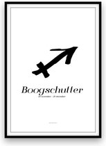 Boogschutter - poster - A3 formaat