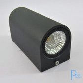 Buitenlamp - incl 2x 3watt LED lampen - verlichting - led wandlamp - Quick retail