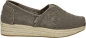 Bobs by Skechers dames espadrille - Taupe - Maat 39