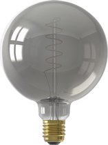 CALEX - LED Lamp - Globe - Filament G125 - E27 Fitting - Dimbaar - 4W - Warm Wit 2100K - Titanium - BES LED