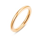 Twice As Nice Ring in rosé edelstaal, 2.5 mm  48