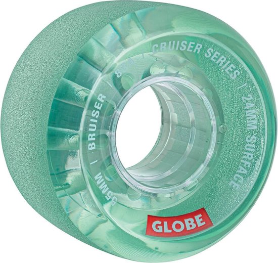Globe Bruiser 83A wielen 55 mm clear aqua Globe Bruiser 83A wielen 55 mm clear aqua
