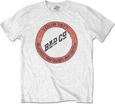 Bad Company Heren Tshirt -XL- Burnin' Through America Wit