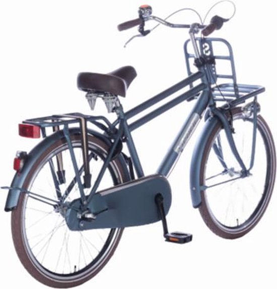 bijl Slordig werkplaats static transporter kinder fiets 24 inch - 3 versnellingen - blauw | bol.com