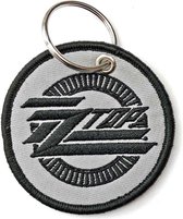 ZZ Top Sleutelhanger Circle Logo Grijs/Zwart