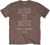 Creedence Clearwater Revival Heren Tshirt -M- Born To Move Bruin