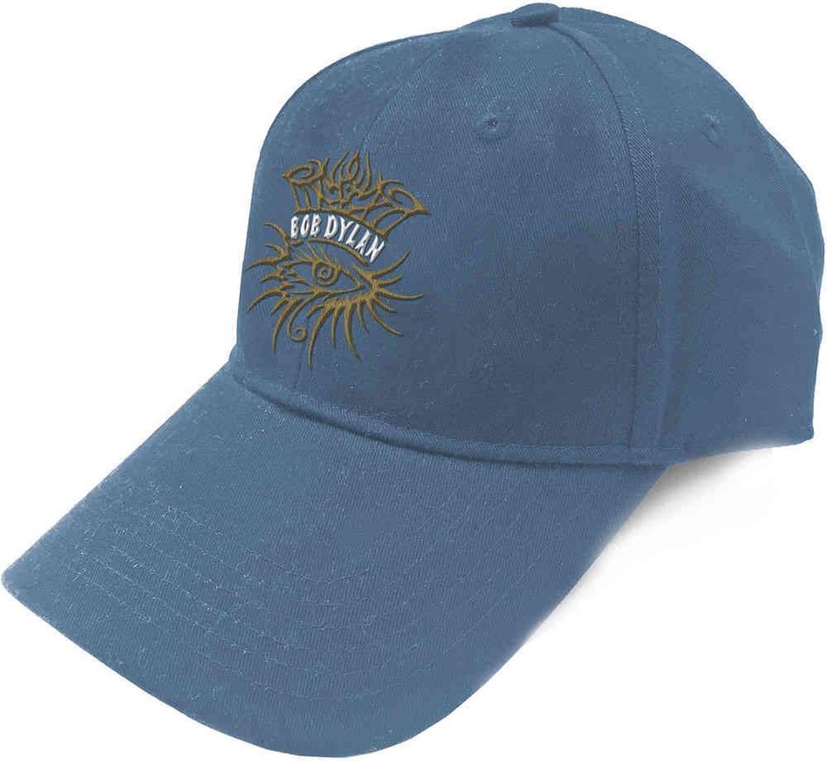 Bob Dylan Baseball pet Eye Icon Blauw