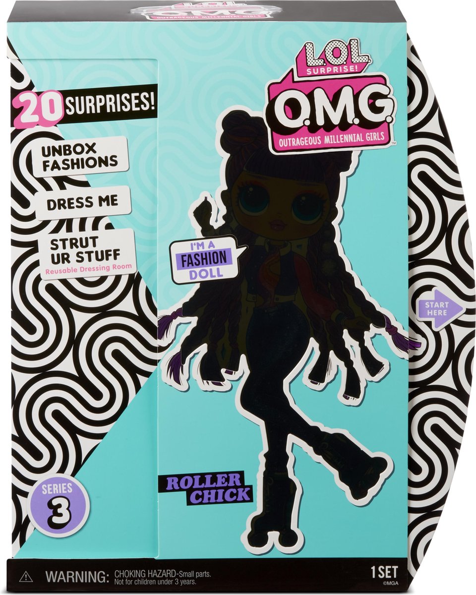 L O L Surprise Omg Roller Chick Series 3 Modepop Bol Com