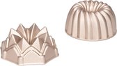 Patisse - Tulbandvorm - Set van 2 mini bakvormen - Gietaluminium - Ø10cm 2