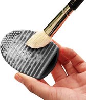 Make-up kwasten Reiniger - Make-Up Brush Cleaner  - BrushEgg - Kwastenreiniger - Penseelreiniger - Egg Zwart