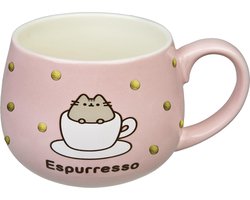 Pusheen "Espurresso" Koffiemok - Theemok - Roze - 300ml