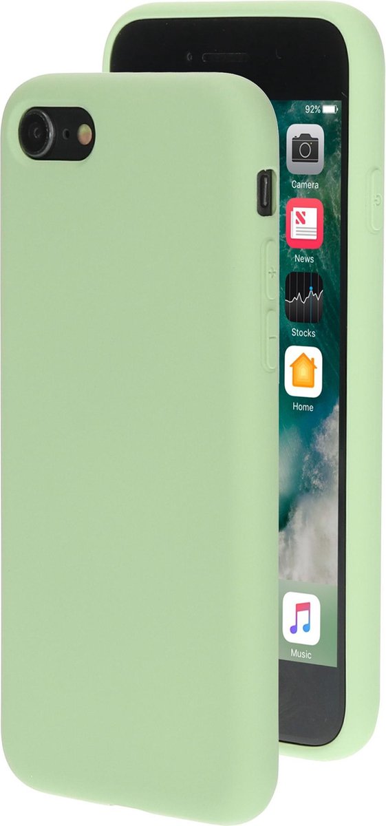 Mobiparts hoesje geschikt voor de Apple iPhone 7/8/SE(2020/2022) - Siliconen - Groen