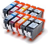 MediaHolland Huismerk Cartridges CLI526-PGI525 Voordeelpack 10 stuks
