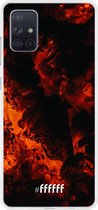 Samsung Galaxy A71 Hoesje Transparant TPU Case - Hot Hot Hot #ffffff