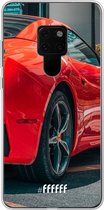 Huawei Mate 20 Hoesje Transparant TPU Case - Ferrari #ffffff