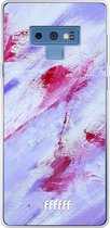 Samsung Galaxy Note 9 Hoesje Transparant TPU Case - Abstract Pinks #ffffff