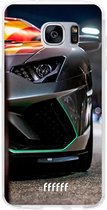 Samsung Galaxy S7 Edge Hoesje Transparant TPU Case - Lamborghini #ffffff